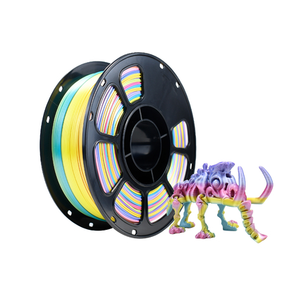 Good price Tecnologia di modellazione FDM Mini Rainbow PLA+ Filament Iboss 3D Printer Variante multicolore a breve distanza in linea