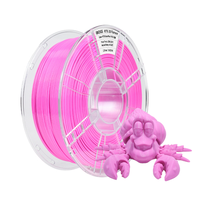 Good price Diametro 1,75 mm Stampa 3D Filamento PETG rosa rosa per scatola di imballaggio Dimensioni 200*200*64 mm in linea