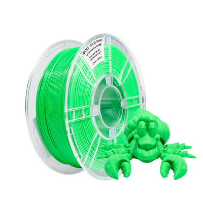Good price Stampa 3D PETG Filamento verde di erba 1.75mm FDM Forming Technology Filamento di stampa 3D in linea