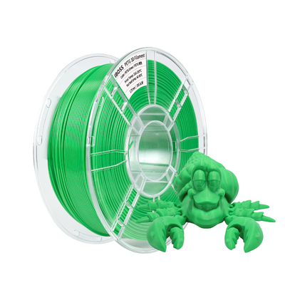 Good price PETG Green Filament 1.75mm FDM Forming Technology Filamento di stampa 3D in linea