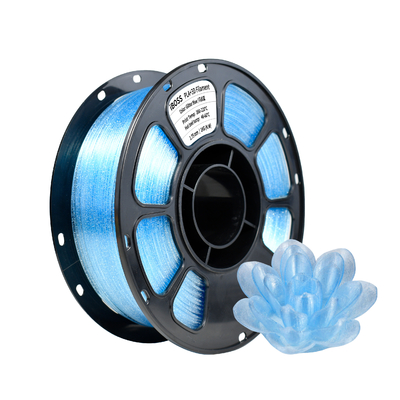 Good price Filamen Pencetakan 3D Kekuatan Tinggi 1.75mm Glitter Blue Blue PLA+ Filamen File FDM Membentuk Teknologi on line