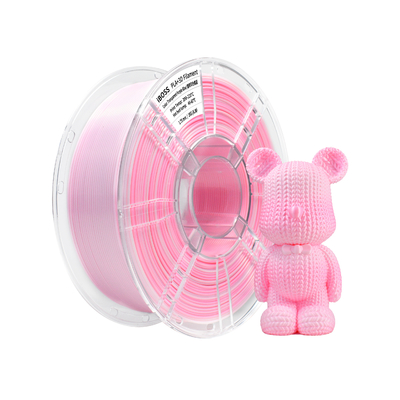 Good price iBOSS 3D Printer Filamento Gradiente doppio colore Rosa Bianco 100% Senza Bolle 1.75MM PLA+ Filamento in linea