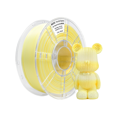 Good price iBOSS High Speed PLA+ Filamento 1000g Gradirnt Giallo Bianco Filamento a doppio colore Filamento 3D Filamento di stampa in linea
