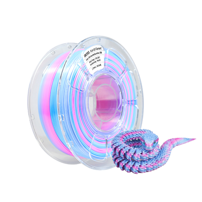 Good price Stampa 3D Filamento di seta Tricolore Rosa Rosso Blu Bianco 1000g Precisione dimensionale +/- 0,02mm in linea