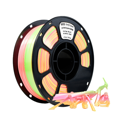 Good price iBOSS 100% sans bulle Silk Peach haute résistance 1,75 mm PLA + 3D Printing Filament en ligne