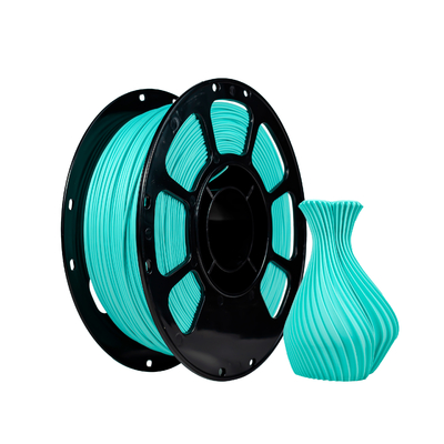 Good price PLA+ Matte Mint Green 3D Printing Filament 1000g Printing Temperature 210-230℃ Custom online