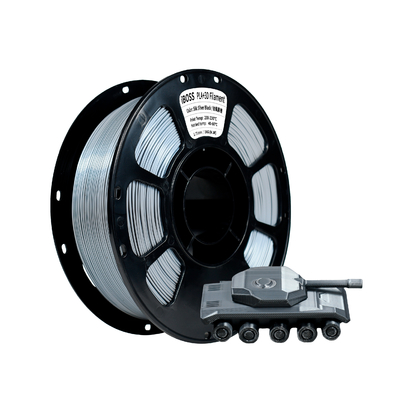 Good price 3D Printing Filament PLA+ Dual Color Black Silver Filament  1.75mm FDM Forming Technology 3d Printed online