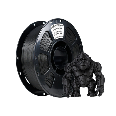 Καλή τιμή. IBOSS Strong Durable PLA+ Carbon Fiber 3d Printer Filament 1.75mm Black Filament σε απευθείας σύνδεση