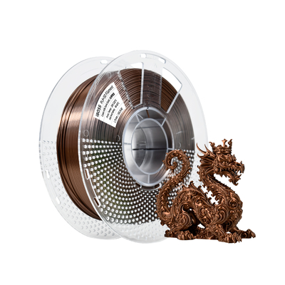 Giá tốt. iBOSS Độ bền cao PLA + lụa sợi vàng đen 1000g 3d in sợi 1.75mm trực tuyến