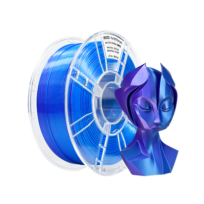 Un buen precio. iboss 3d printing Filament Silk Purple Blue  PLA + Dual Color Toughness Enhanced 3D Printer 1kg en línea